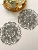 رومیزی قلاب بافی( ۲عددی)