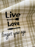 دستمال کتان Live/Love