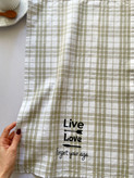 دستمال کتان Live/Love