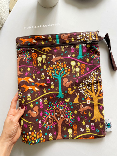 کیف وِتبگ (Wet Bag) طرح Woodland