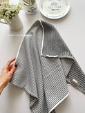 دستمال کتان/پشت حوله ای