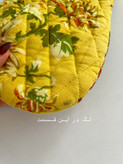 دستکش فر/لبه چین دوزی