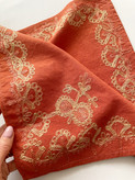 دستمال سوزن دوزی لینن
