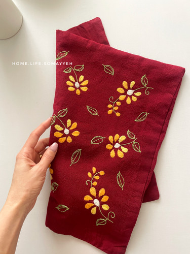 رویه کوسن/گلدوزی دستدوز