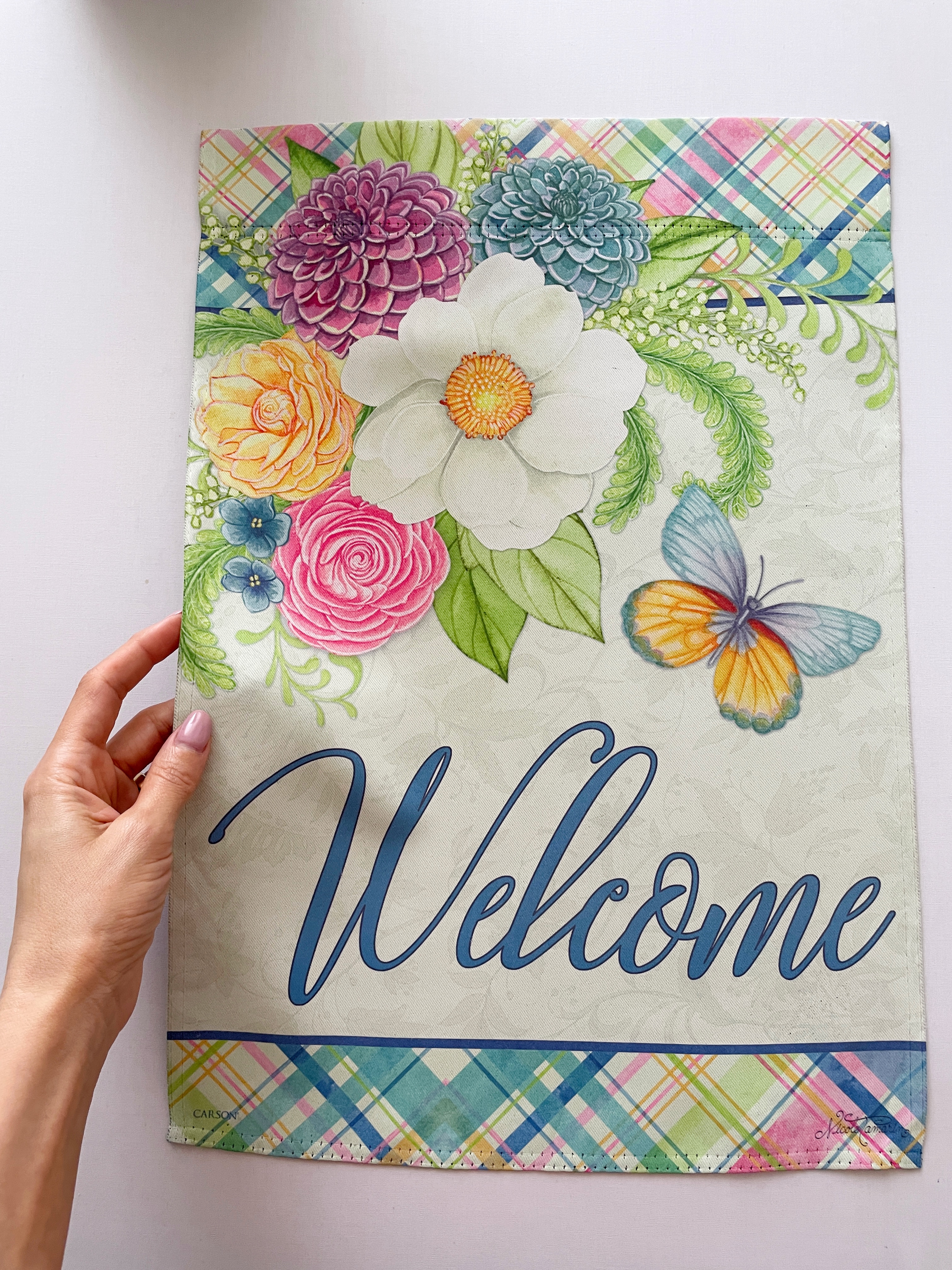 دیوار آویز welcome