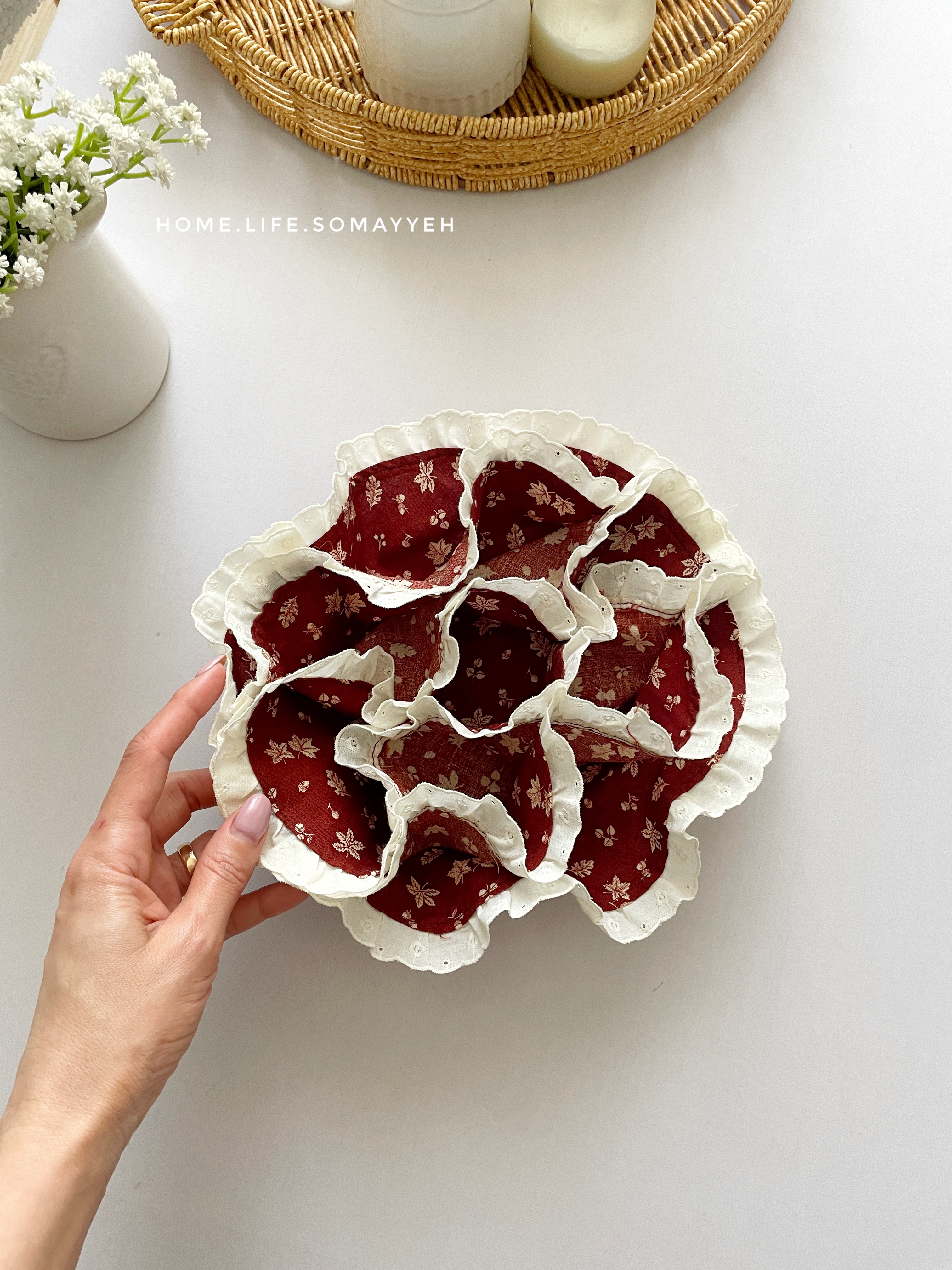 سبد پارچه ای