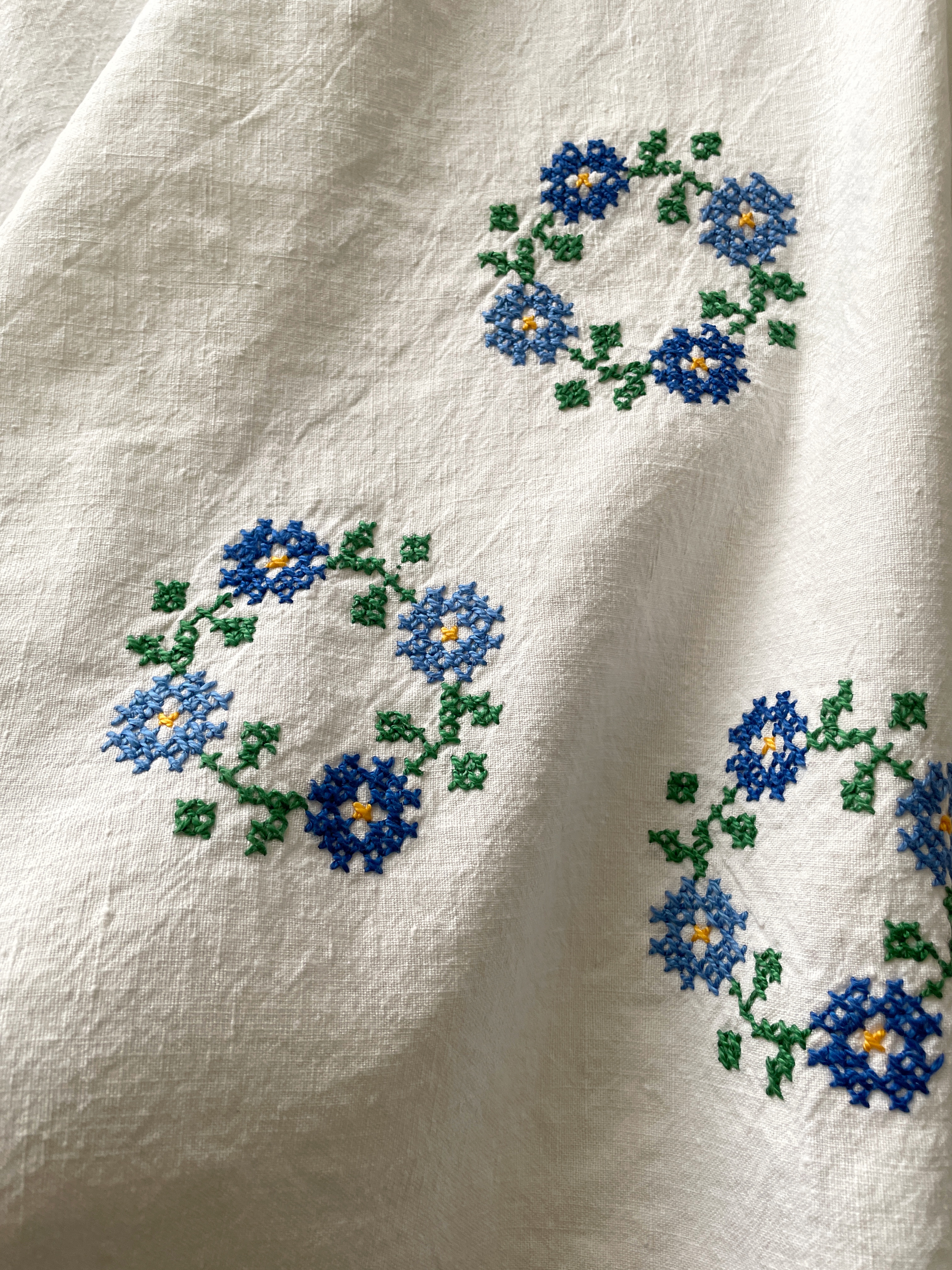 رومیزی شماره دوزی/دستدوز