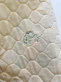 زیربشقابی کتان ابردوزی