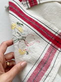 دستمال کتان/گلدوزی تربچه