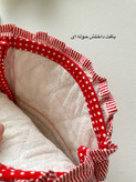 دستکش فر لبه چین