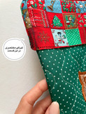 جوراب کریسمس تکه دوزی