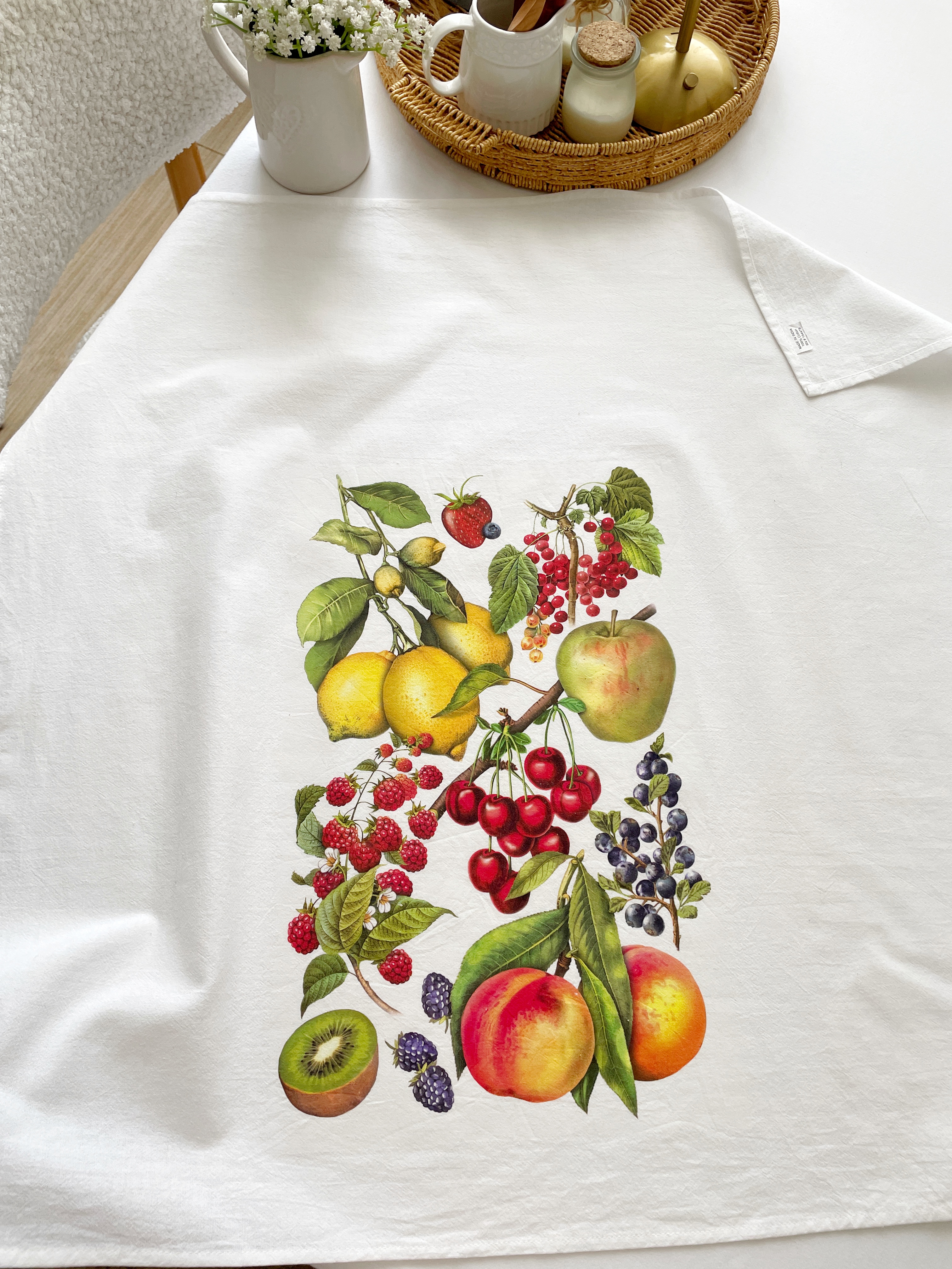 دستمال کتان سایز بزرگ