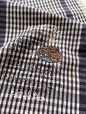 دستمال کتان گلدوزی