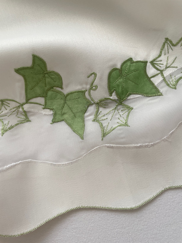 رومیزی تکه دوزی برگ