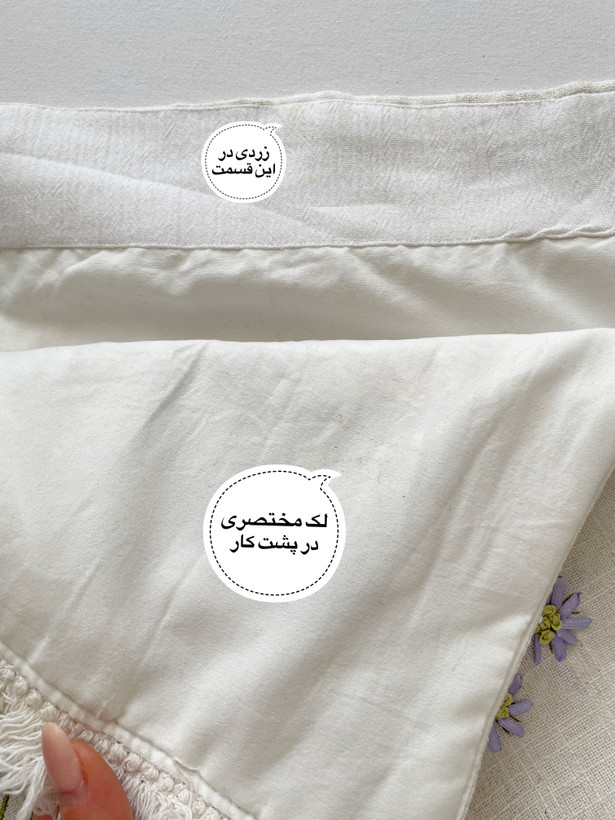 دیوارآویز گلدوزی و روبان دوزی