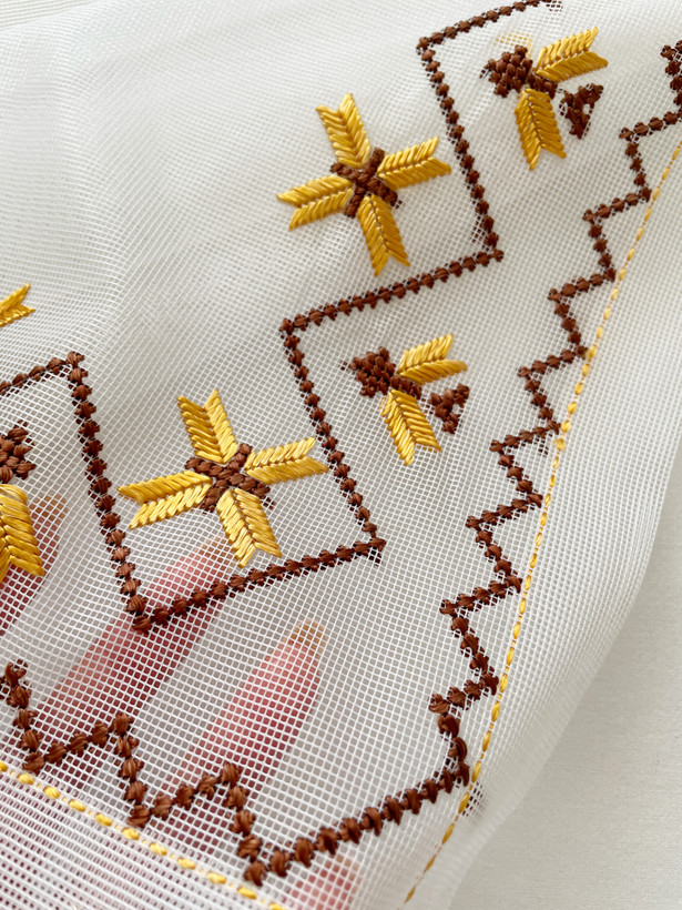 رومیزی تور/سوزندوزی دستدوز