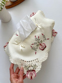 کاور دستمال کاغذی گلدوزی