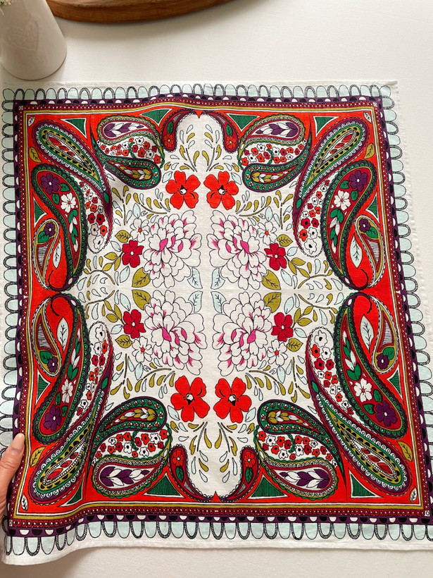 دستمال کتان