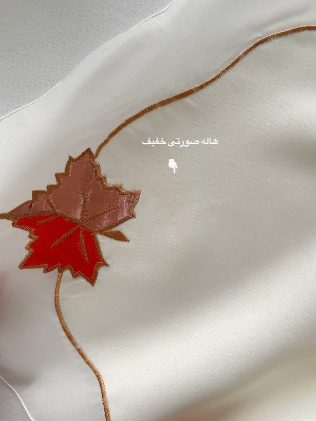 رومیزی تکه دوزی پاییزی