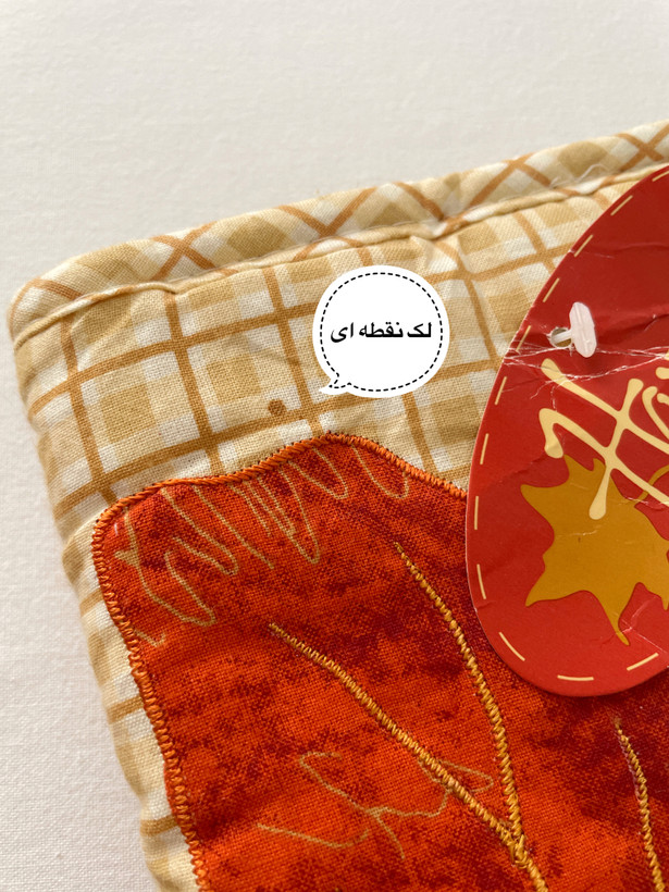 دستکش فر تکه دوزی پاییزی