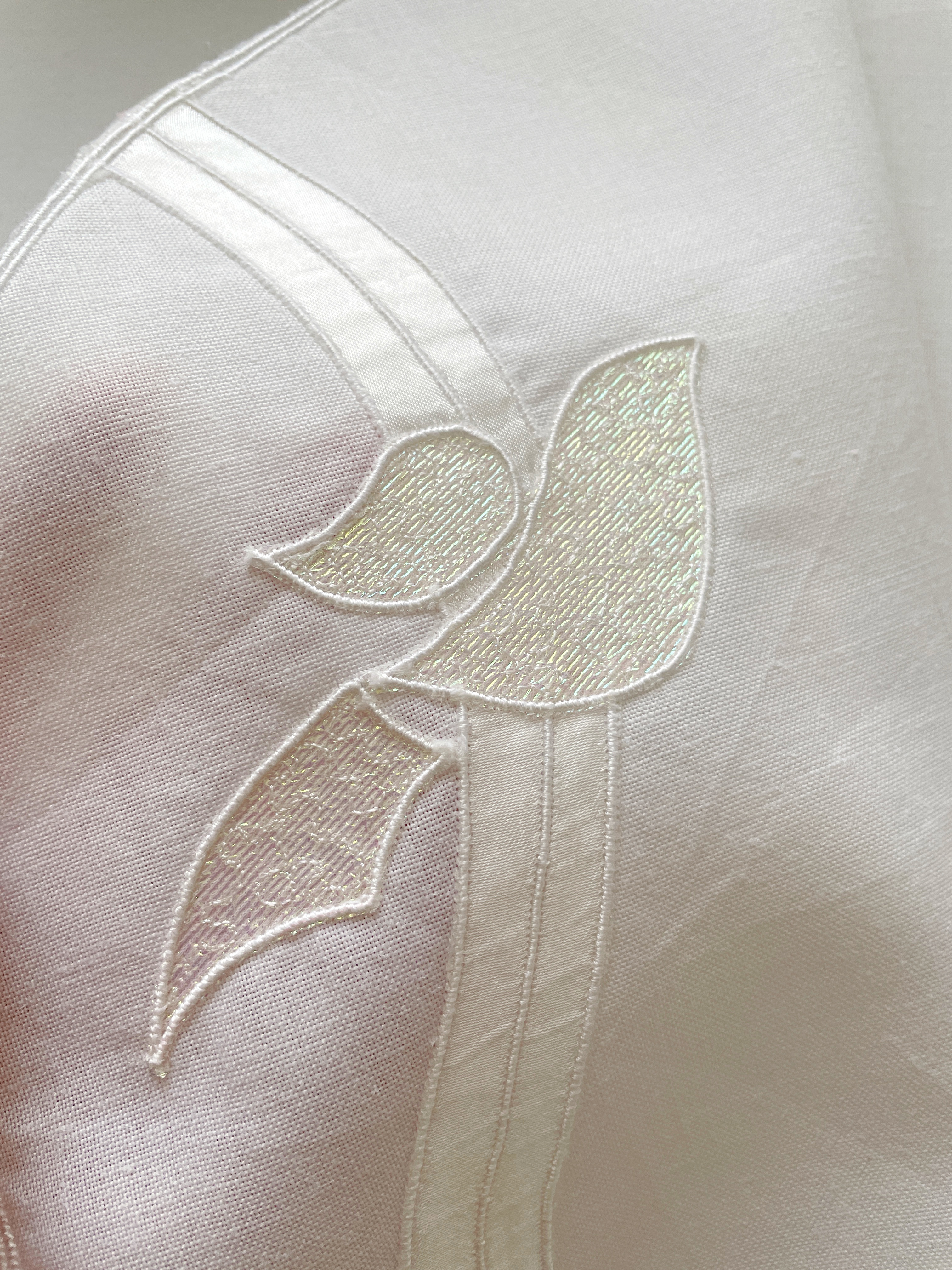 رومیزی تکه دوزی🕊️