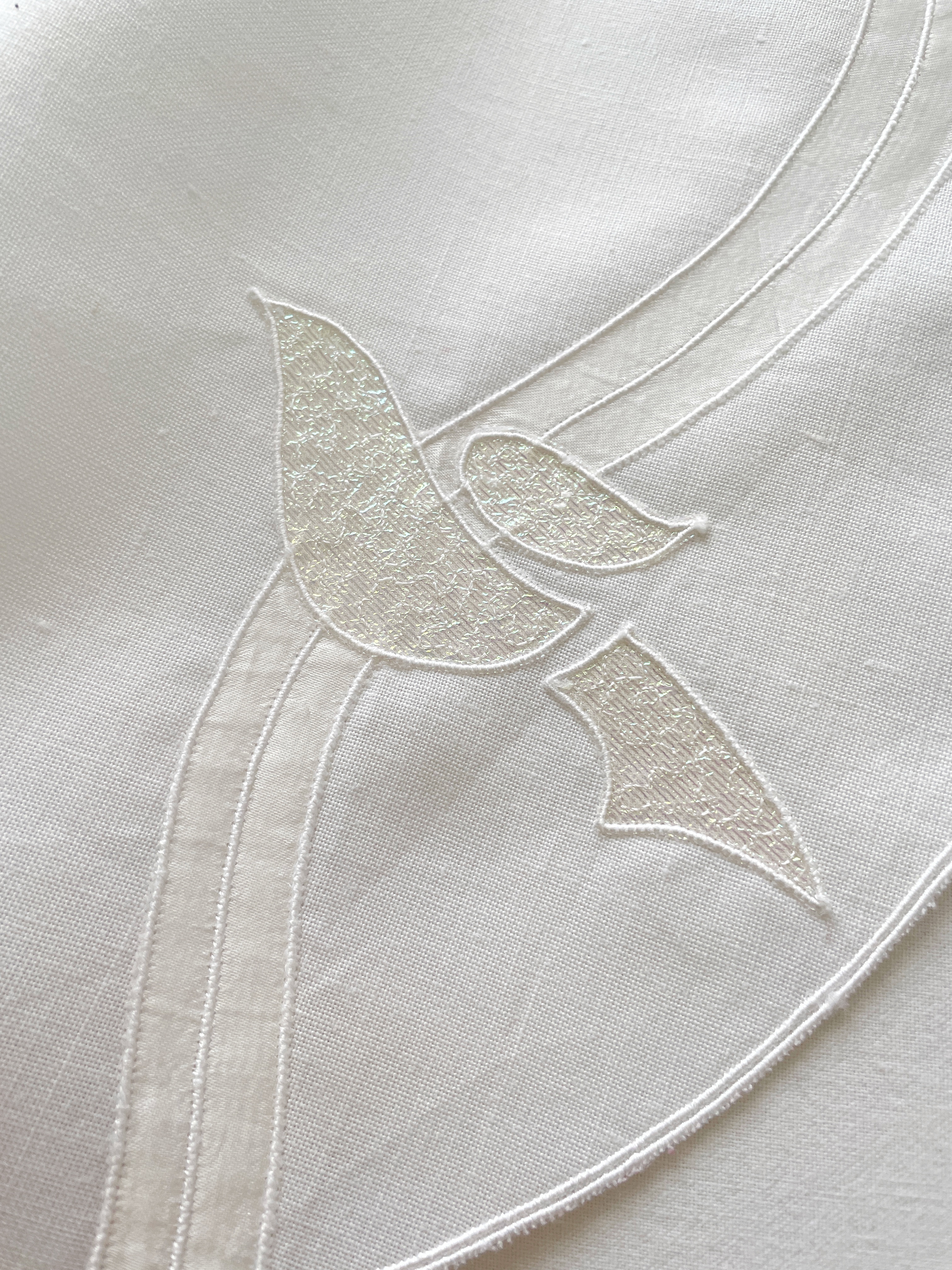 رومیزی تکه دوزی🕊️