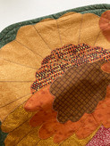 رومیزی یا زیربشقابی تکه دوزی