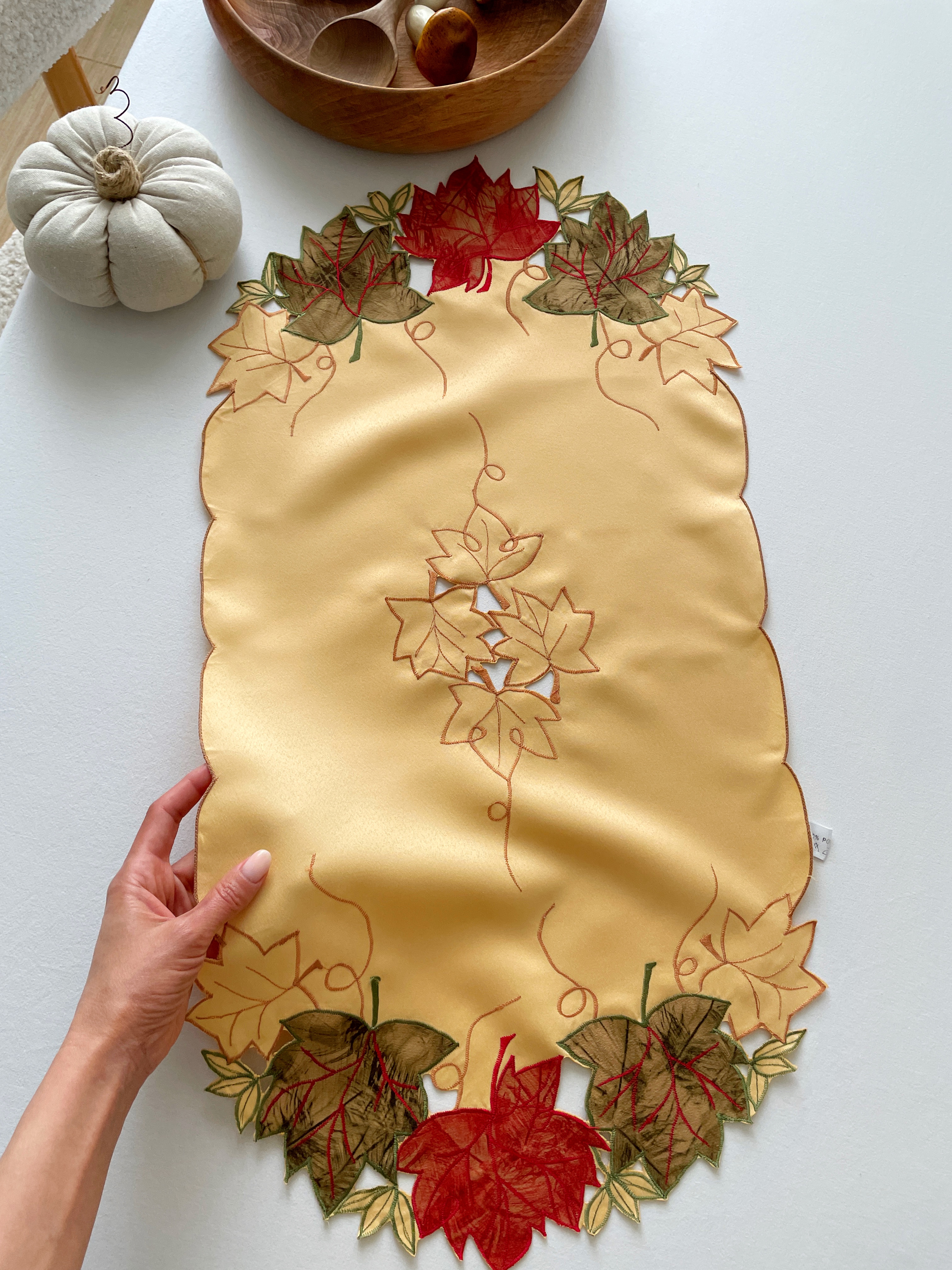 رانر تکه دوزی پاییزی