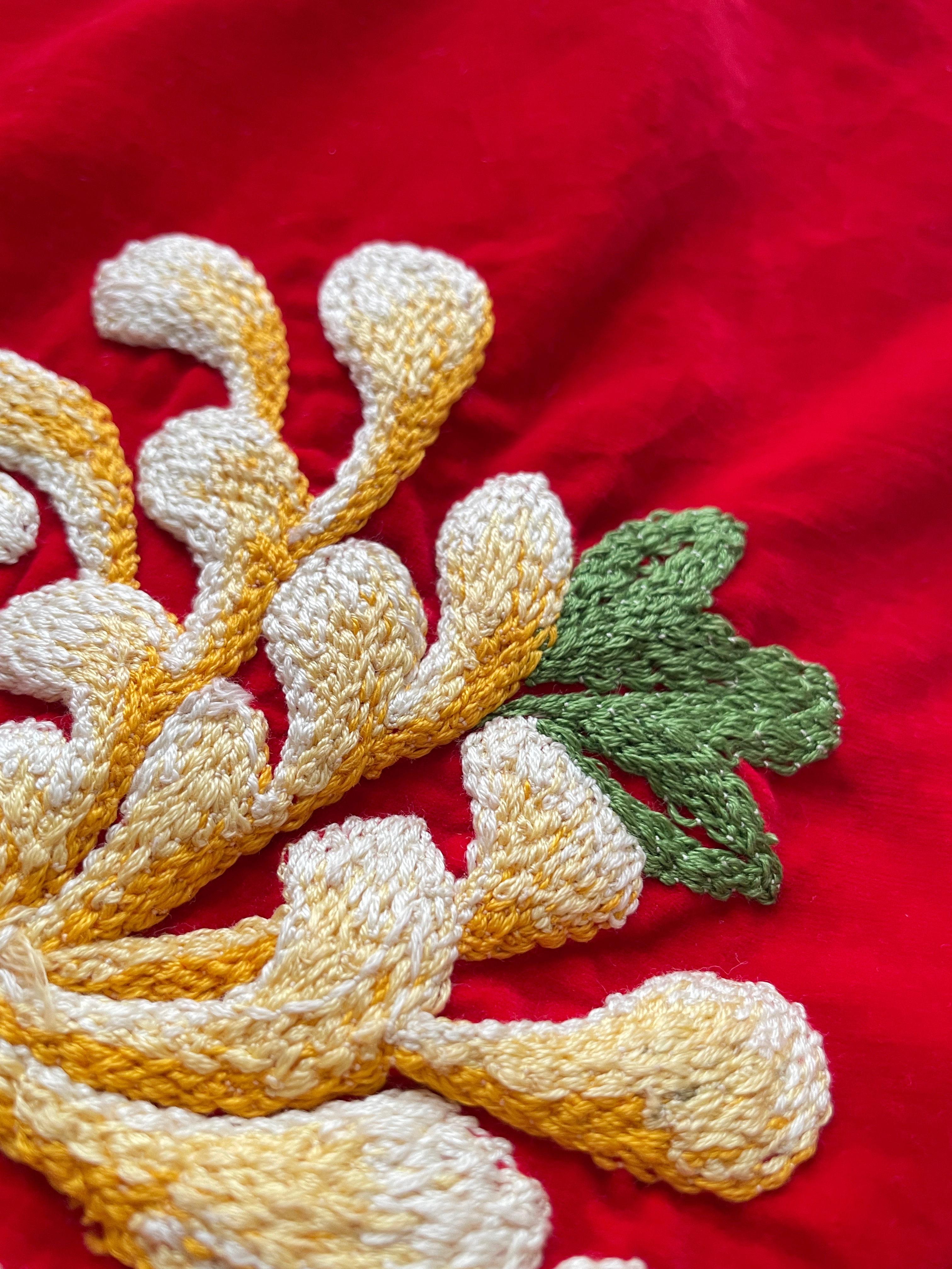 رویه کوسن گلدوزی دستدوز