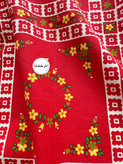 رومیزی یا دستمال کتان بزرگ