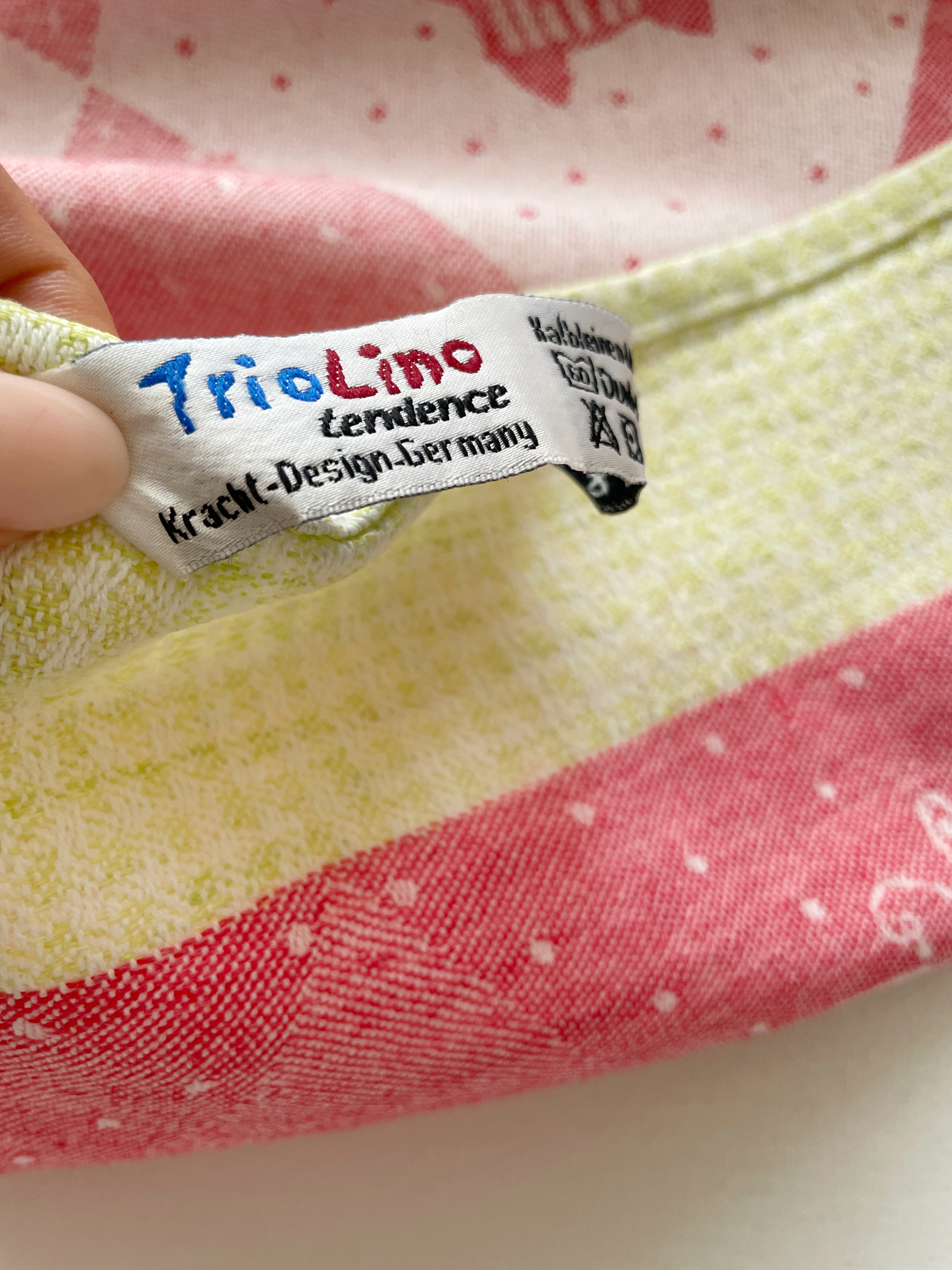 دستمال کتان برندآلمانی Triolino