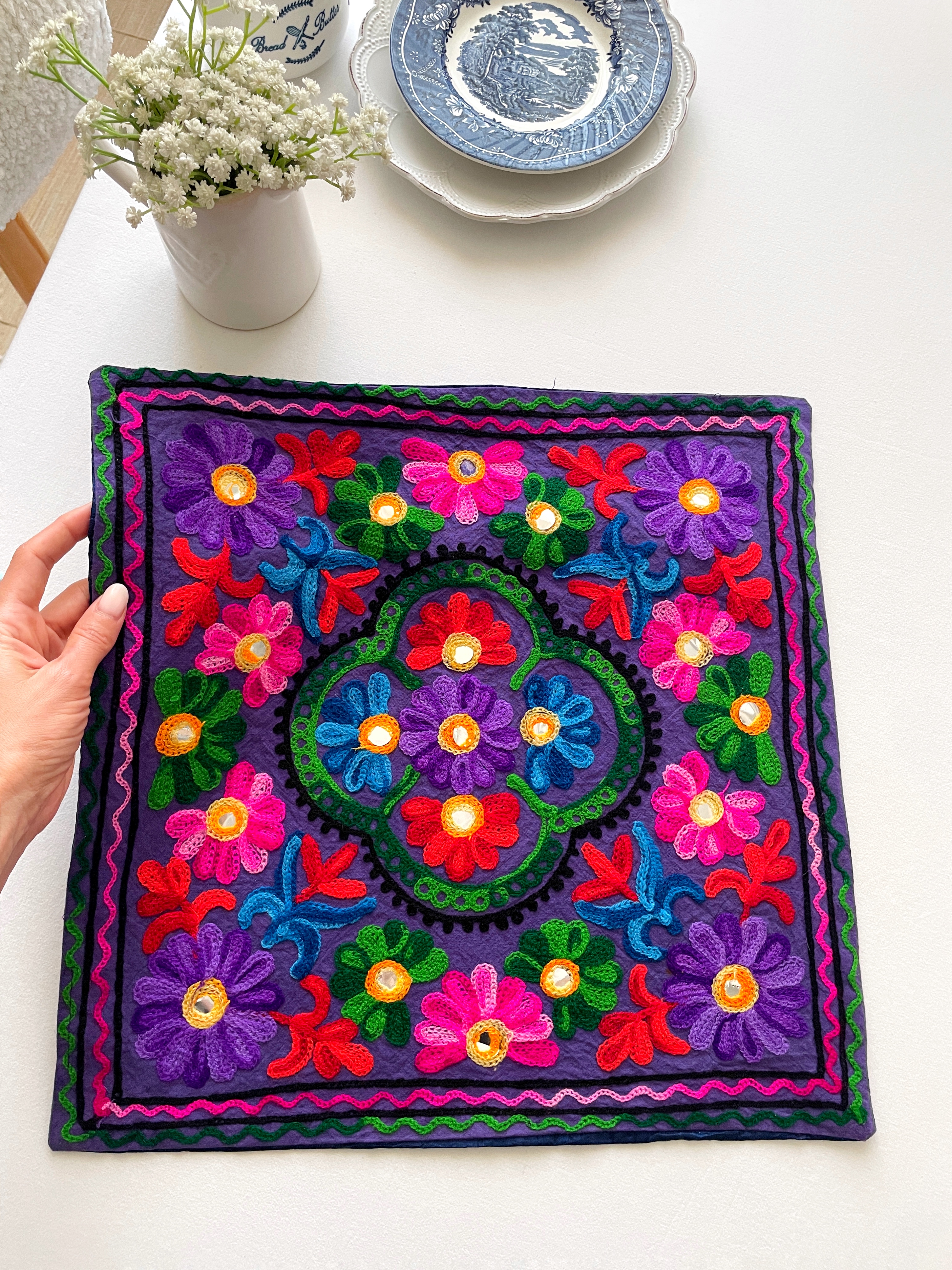 رویه کوسن سوزندوزی