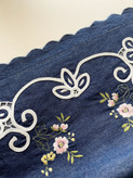 رویه کوسن گلدوزی جین