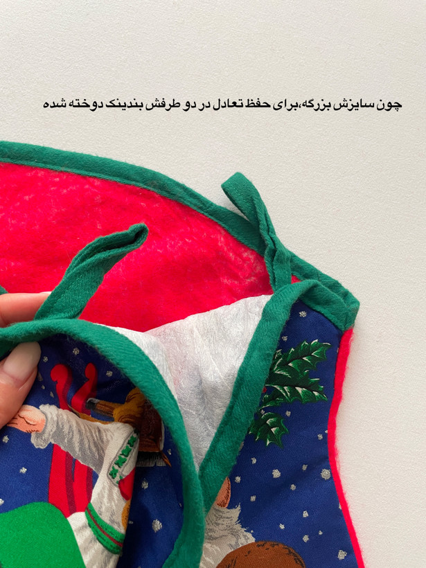 جوراب کریسمس(سایزبزرگ)