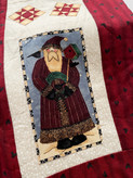 دیوارآویز تکه دوزی