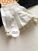 دستمال کتان تکه دوزی و گلدوزی هالووین