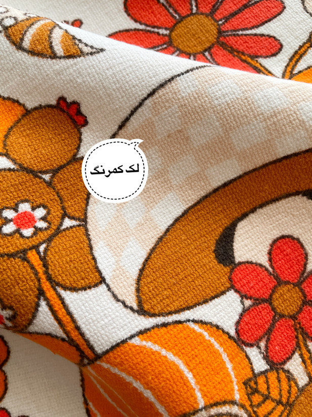 دستمال کتان حوله ای