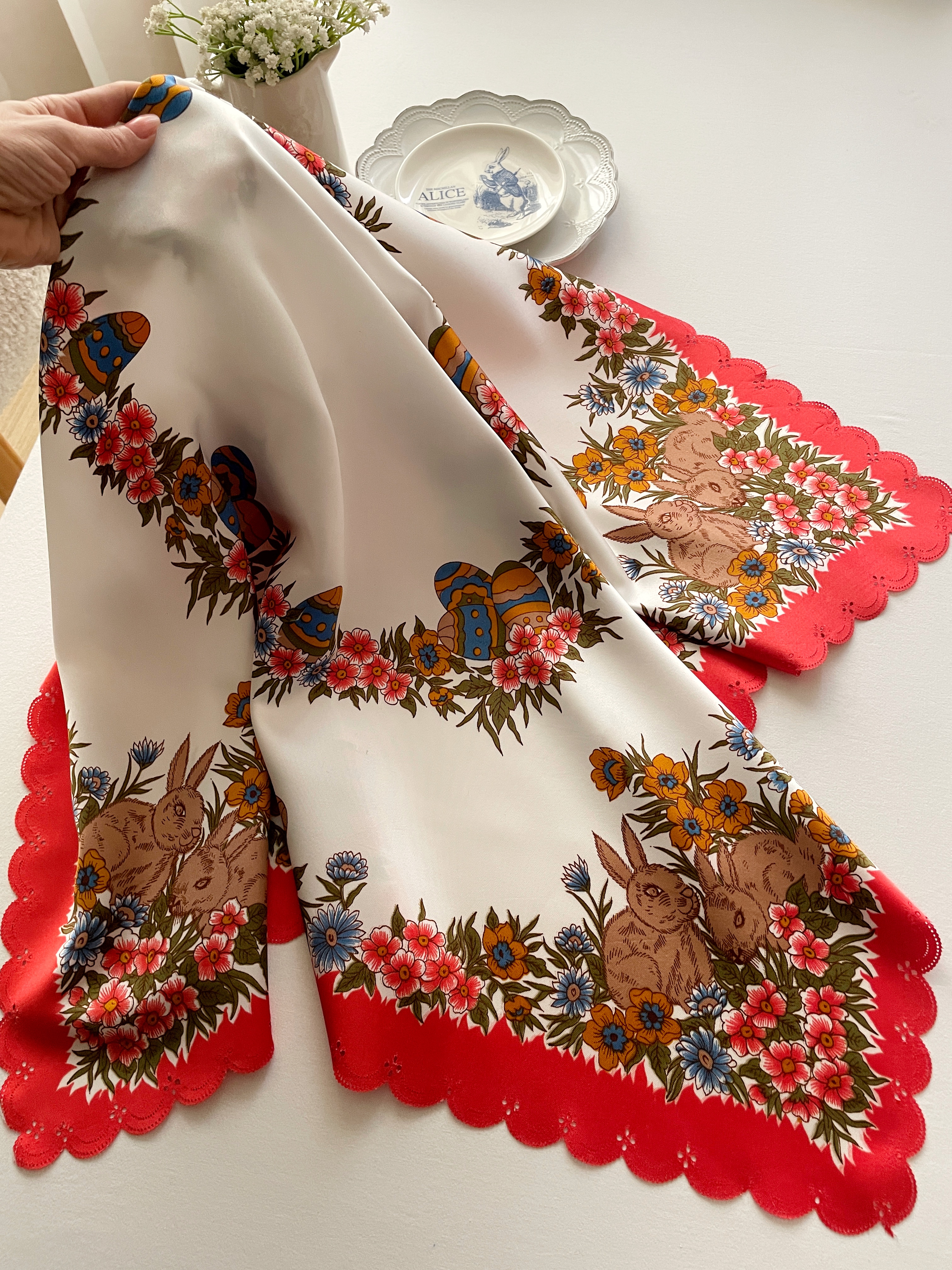 رومیزی خرگوشی